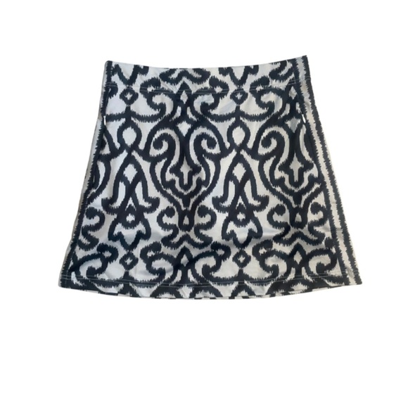 NWT Gretchen Scott Skippy Skort Black/Tan abstract Small Golf Athleisure - Picture 1 of 9
